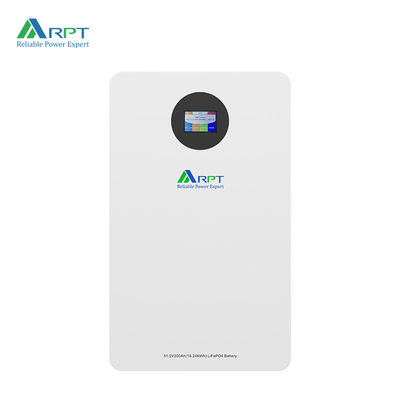 गुणवत्ता दीवार पर लगे लिथियम आयन बैटरी ऊर्जा भंडारण प्रणाली (5kWh/10kWh) परिपत्र डिस्प्ले के साथ फैक्टरी