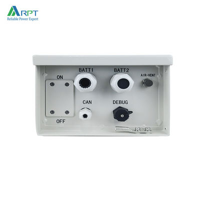 अच्छी कीमत 7200Wh 9600Wh 48v दूरसंचार बैटरी बैकअप सिस्टम बीएमएस में निर्मित ऑनलाइन