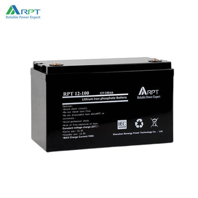 अच्छी कीमत 1280Wh लीड एसिड बैटरी सौर भंडारण 100ah 12v Lifepo4 लिथियम बैटरी ऑनलाइन