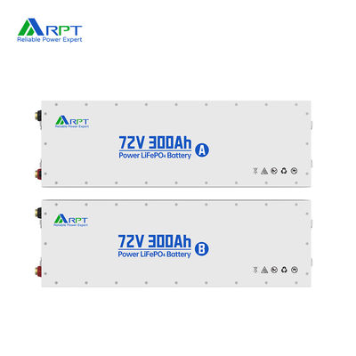 72V 300Ah कारवां बैटरी भंडारण 3000 गुना गहरी चक्र RV बैटरी