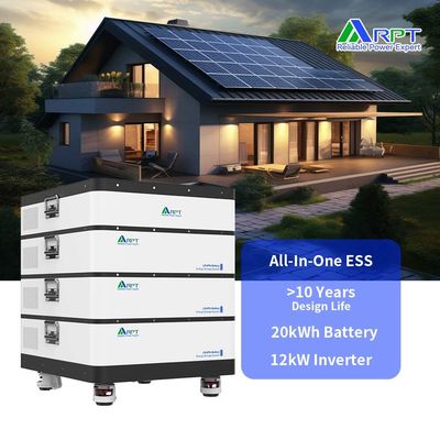 आरपीटी-बैटरी घरेलू ऊर्जा भंडारण उपकरण निर्माता 12kW 400Ah स्टैकेबल उपकरण उत्पाद