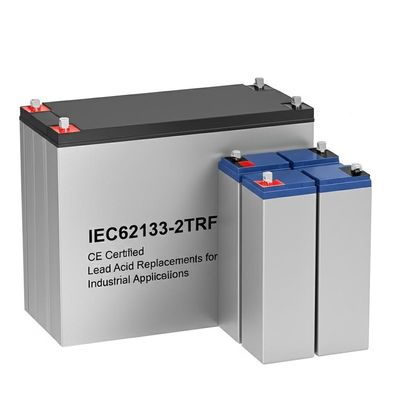 अच्छी कीमत औद्योगिक अनुप्रयोगों के लिए IEC62133-2TRF और CE प्रमाणित लीड एसिड रिप्लेसमेंट ऑनलाइन